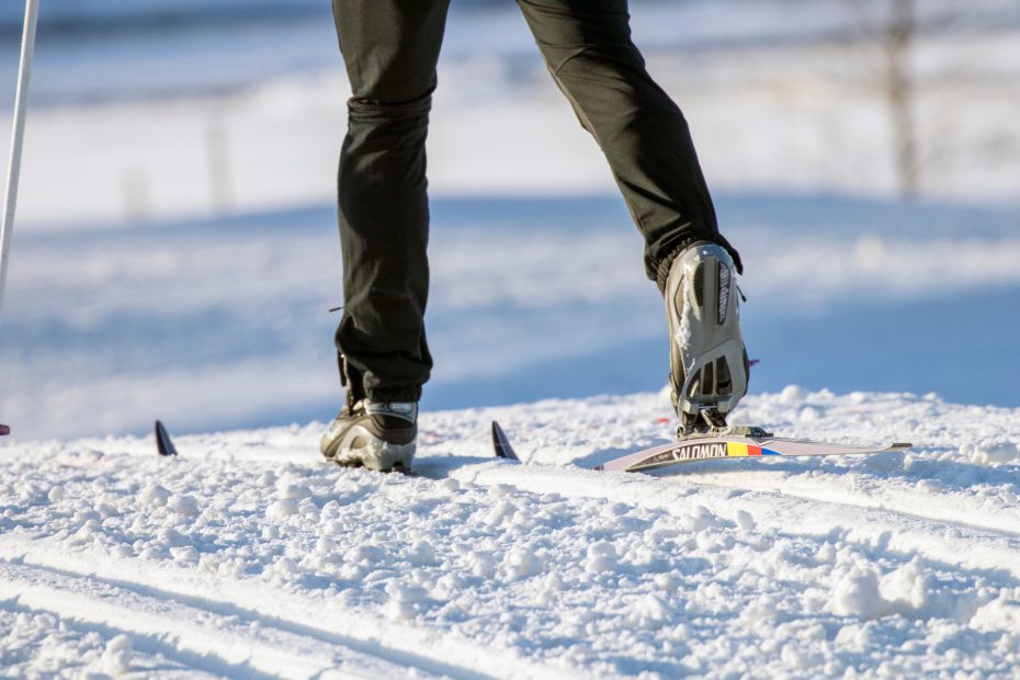 Skidåkning längdskidor