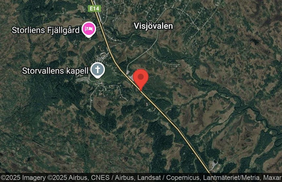 Händelseplats, Google Maps